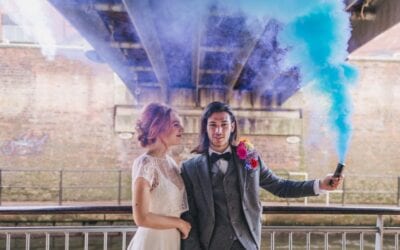 Smoke Bomb Wedding Guide and Real Wedding Inspiration