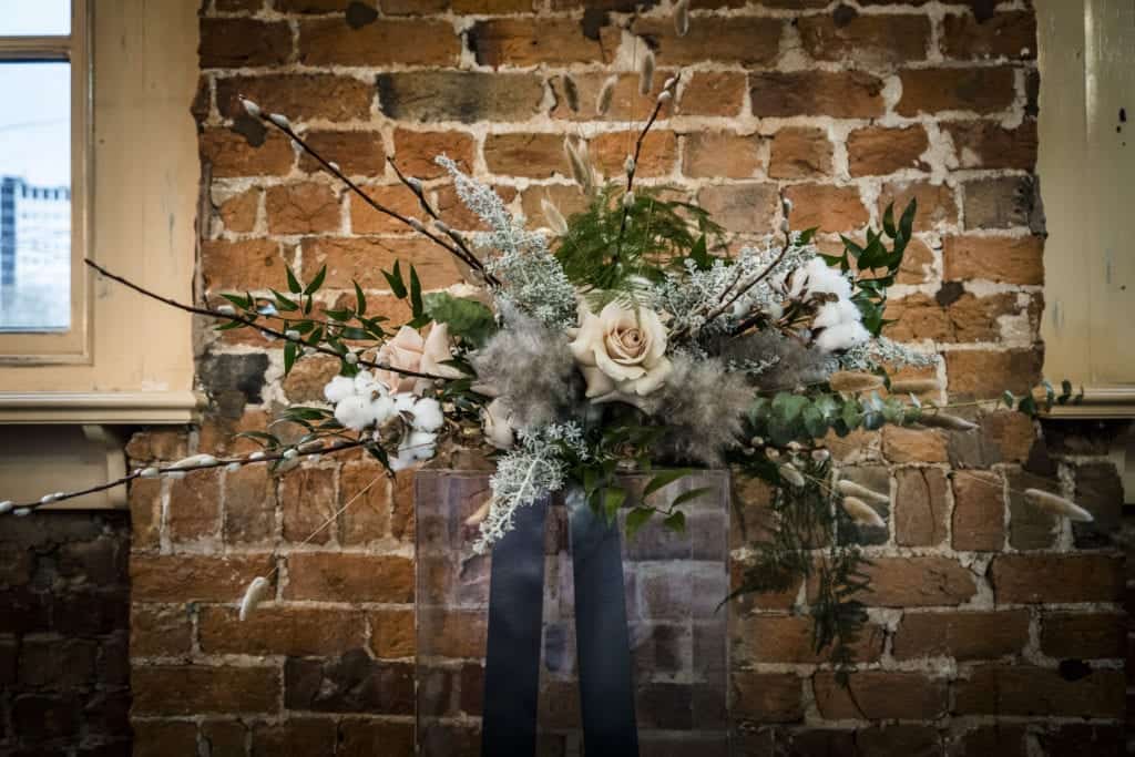 Glam up north bridal bouquet