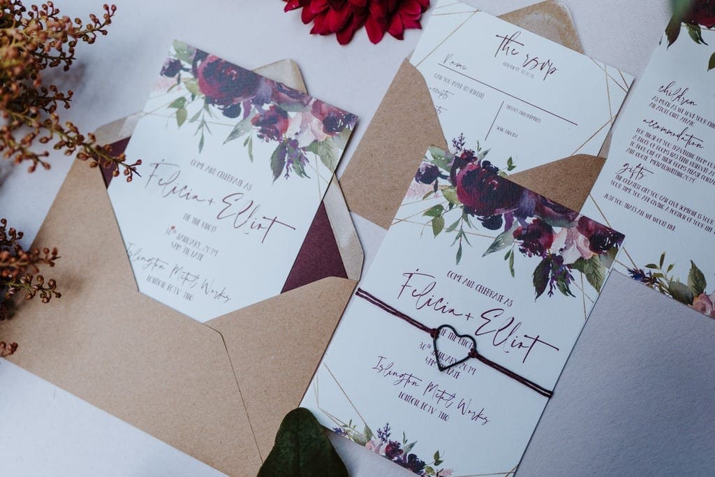 wedding stationery