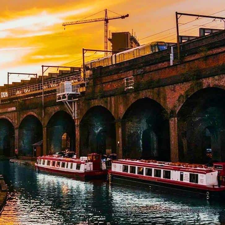 wedding boat transport - canal boat