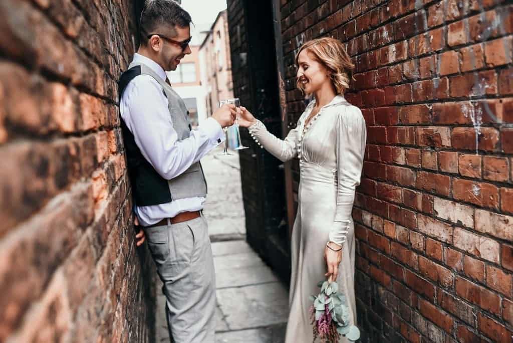 intimate manchester wedding