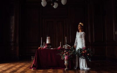 Styled shoot || Moody Wedding Inspiration