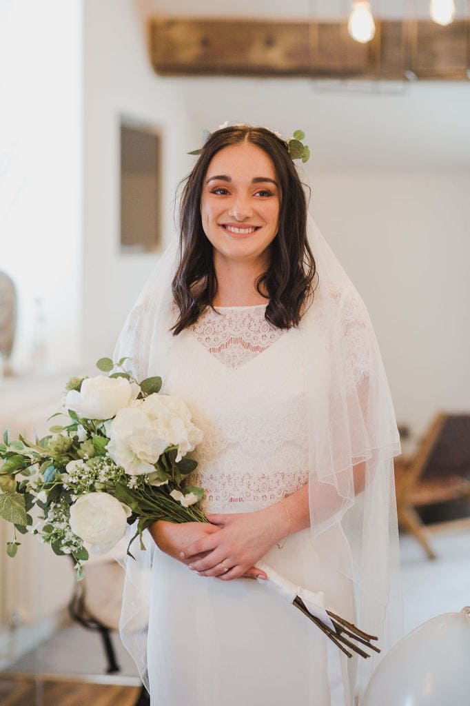 bride ready for the wedding