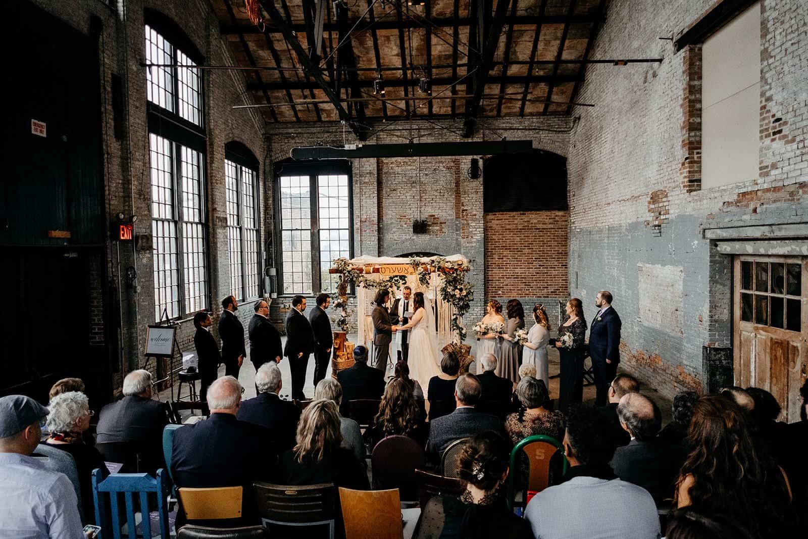 New York Industrial Wedding