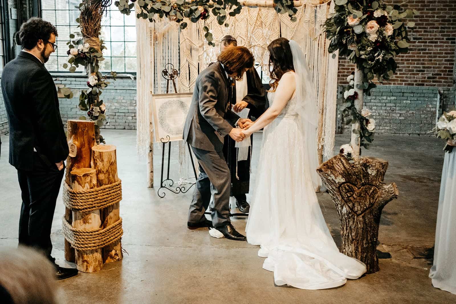 New York Industrial Wedding