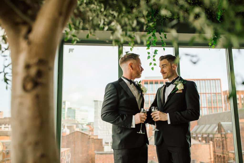 humanist Manchester city wedding