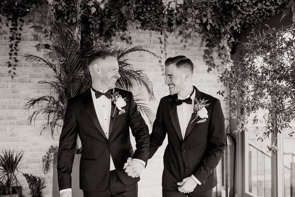 two grooms in love