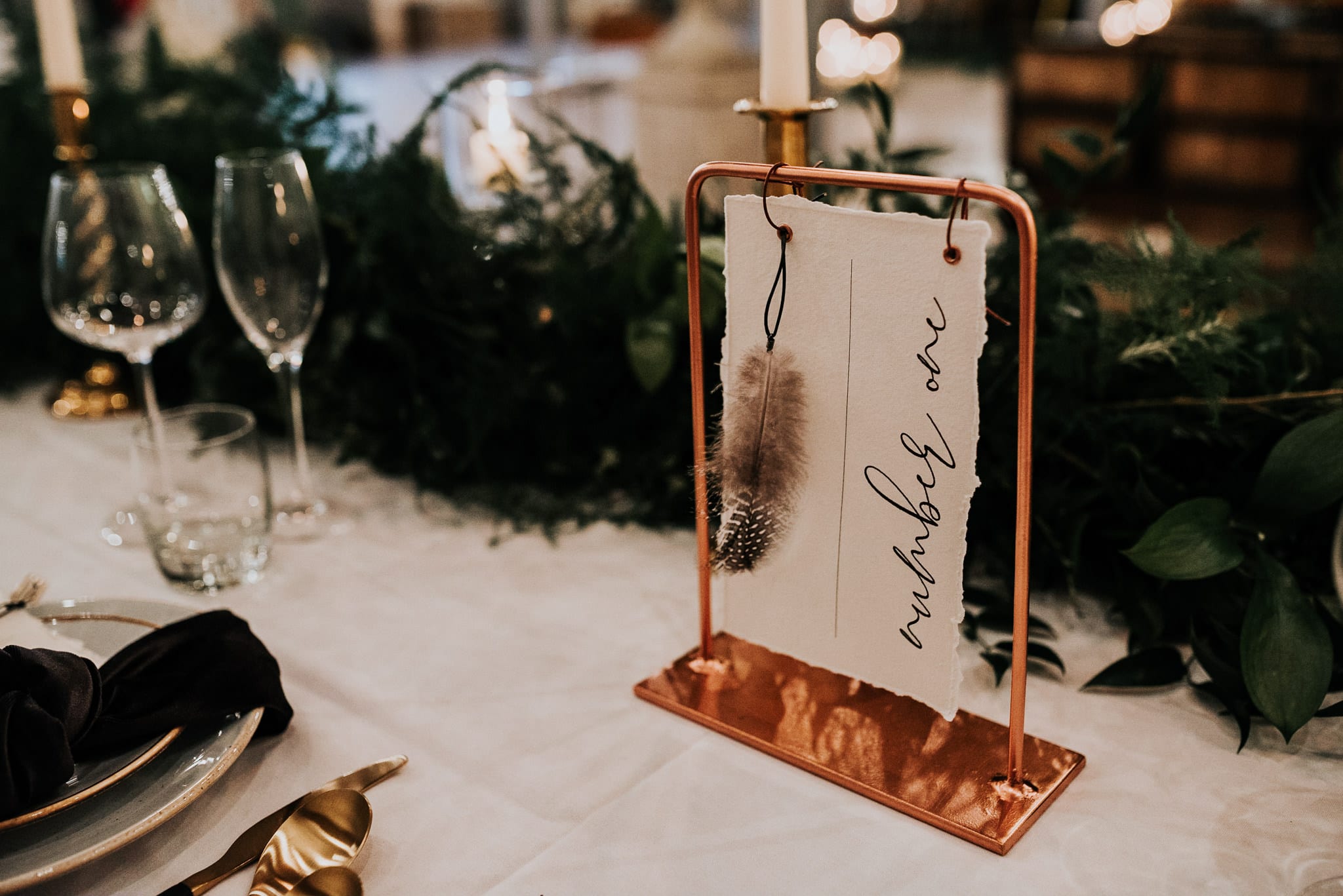 RECEPTION TABLE DETAILS