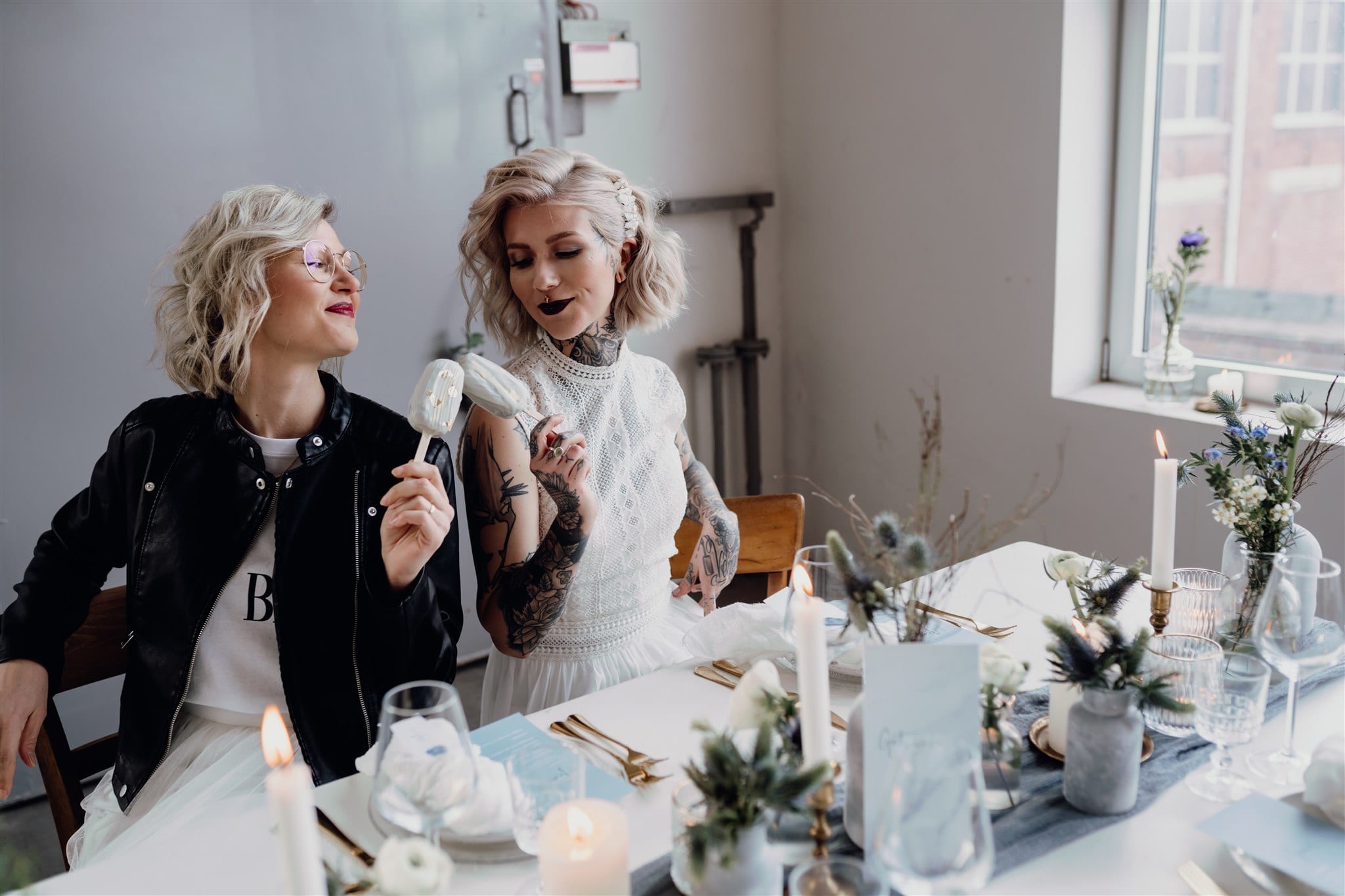INDUSTRIAL SOFT EDGY STYLED SHOOT