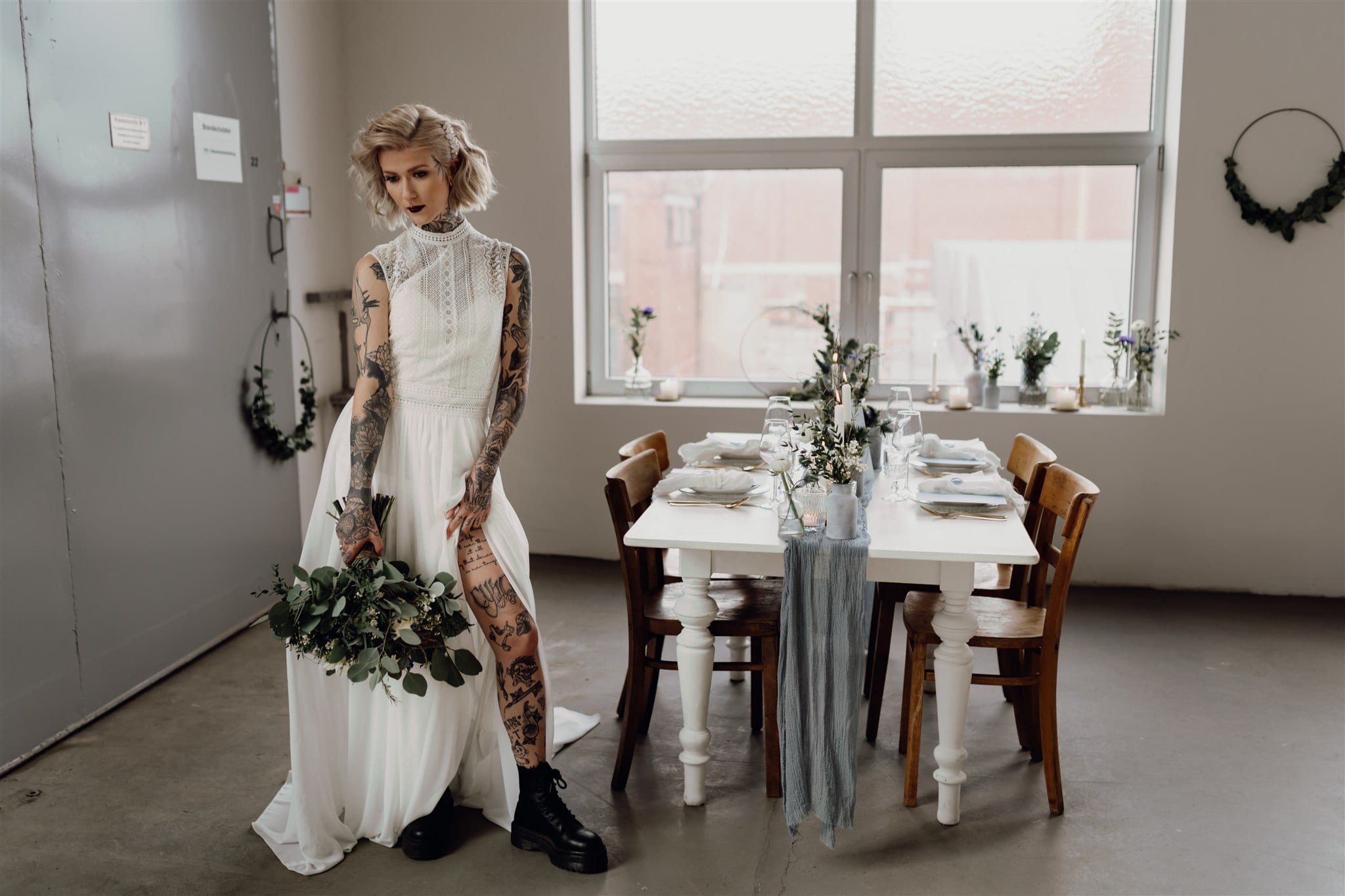 INDUSTRIAL SOFT EDGY STYLED SHOOT