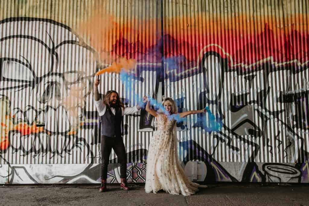 Urban City Wedding