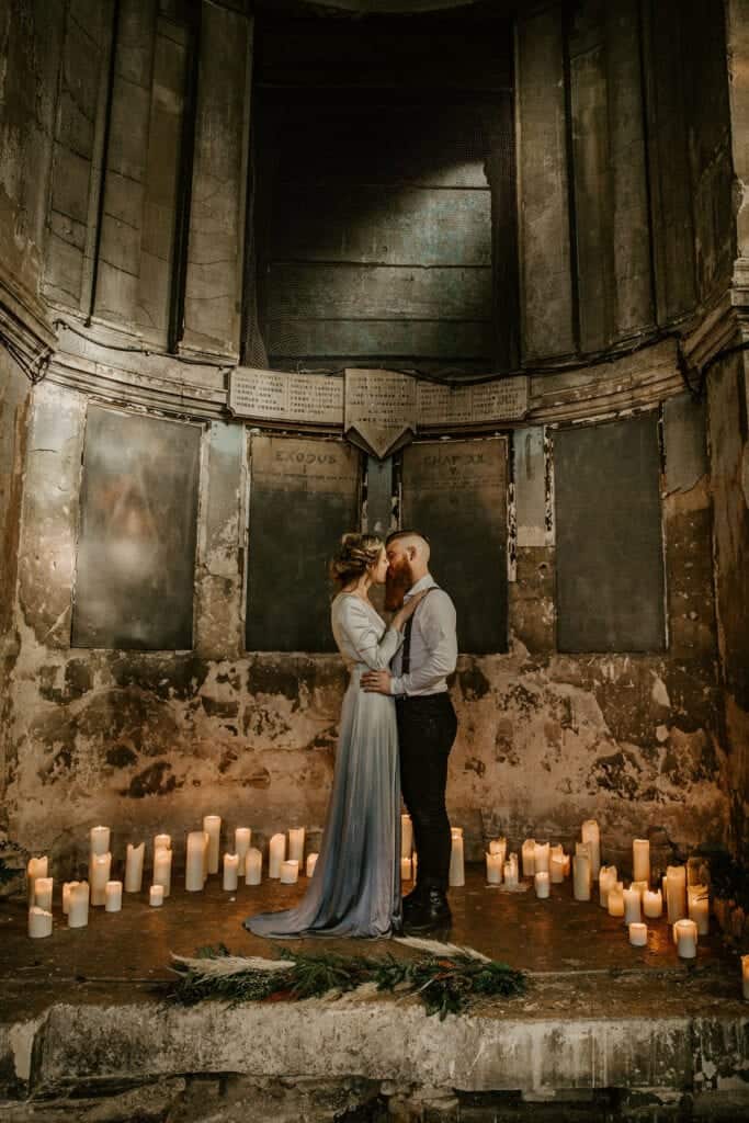 The Asylum gothic wedding venue