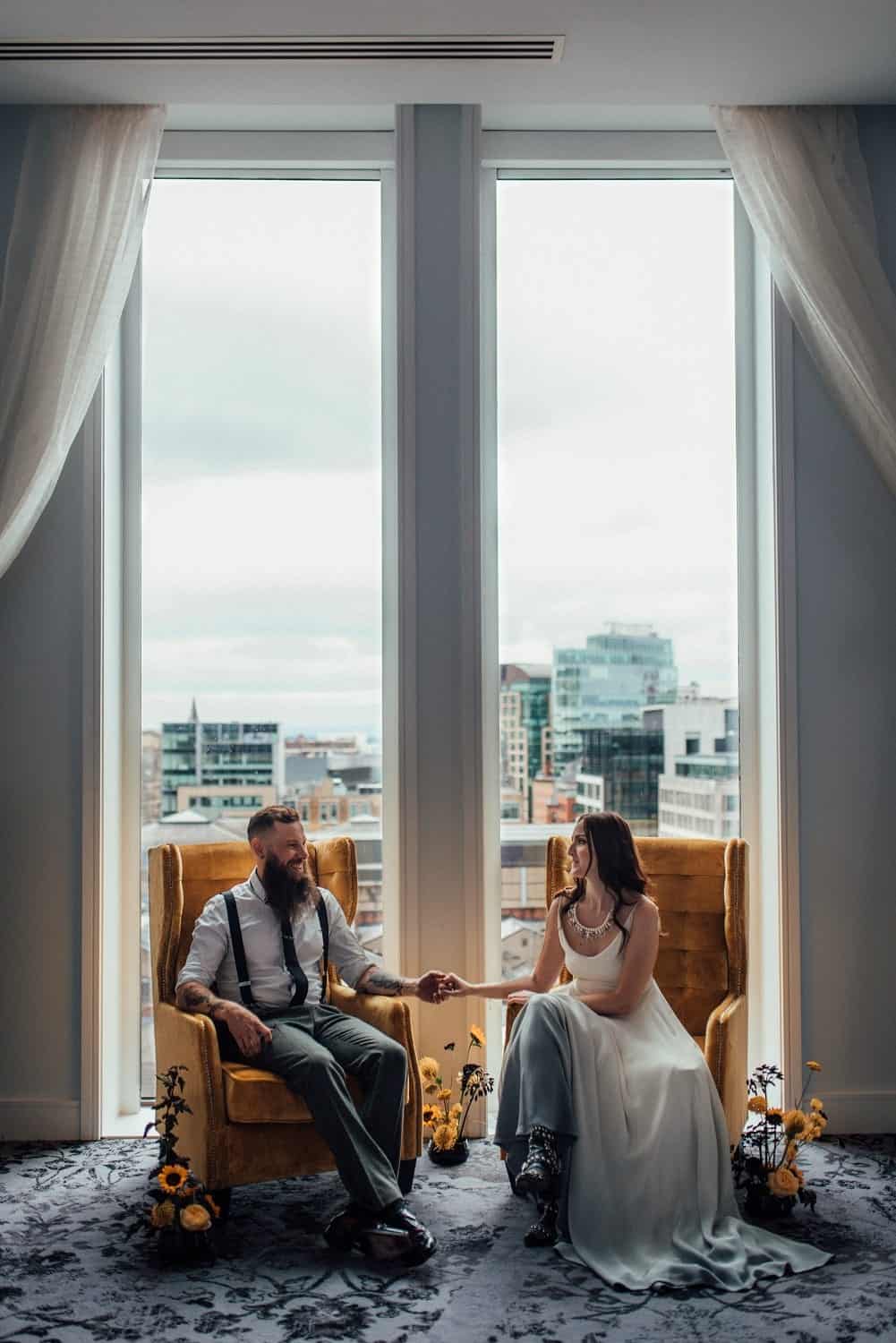 city elopement with city views