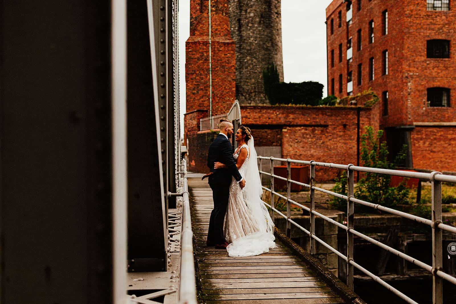 couple portraits titanic wedding liverpool