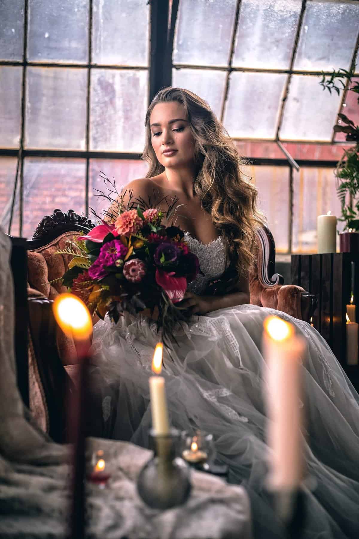 industrial bride inspiration