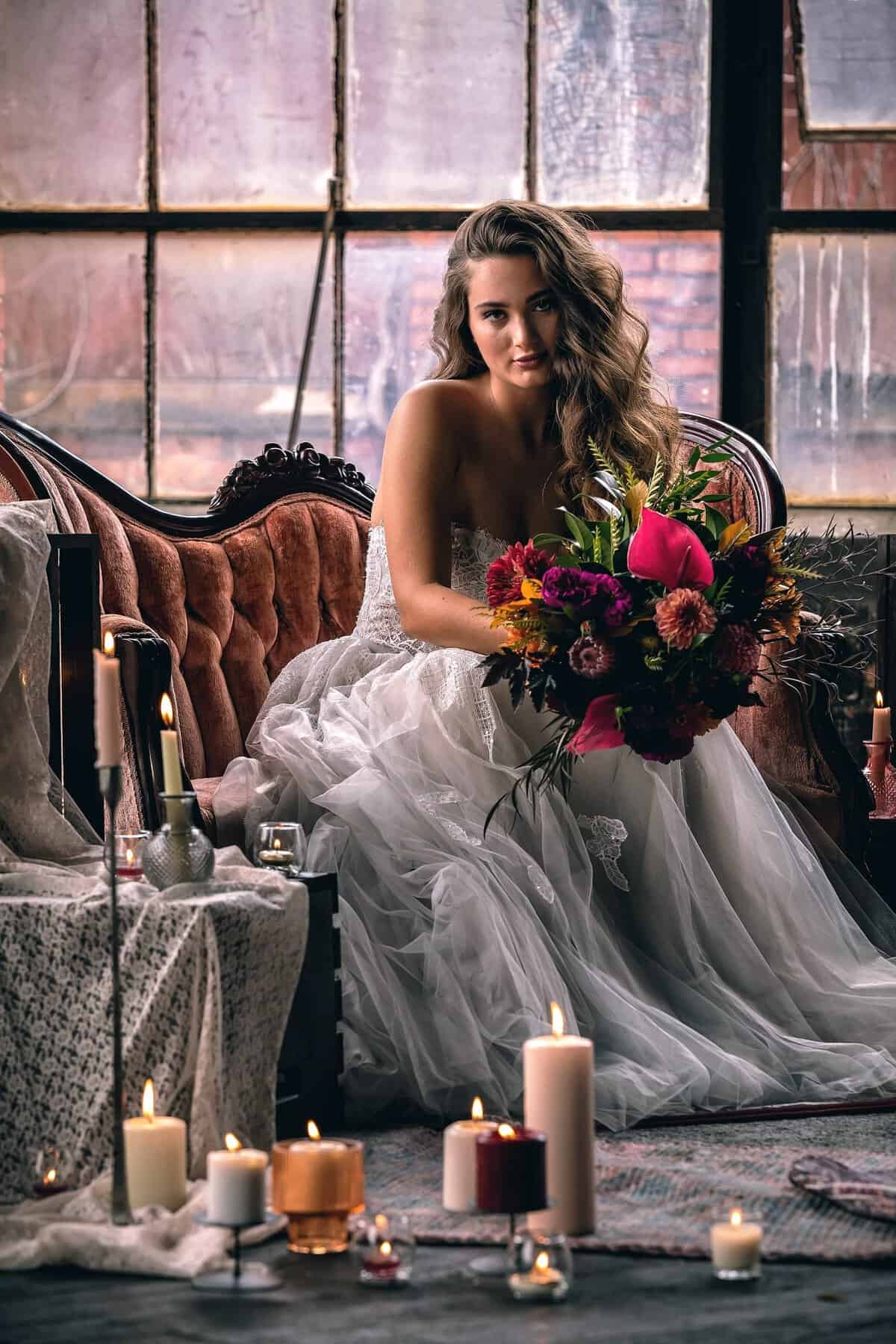 industrial bride inspiration