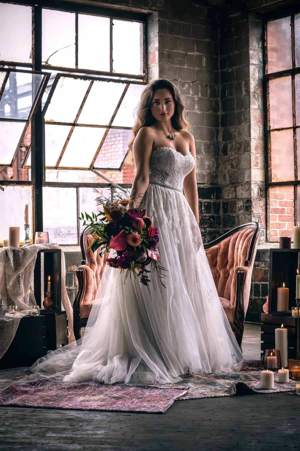 industrial bride inspiration