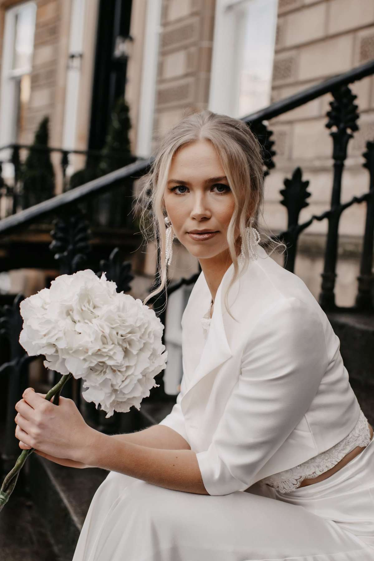 bride and bouquet