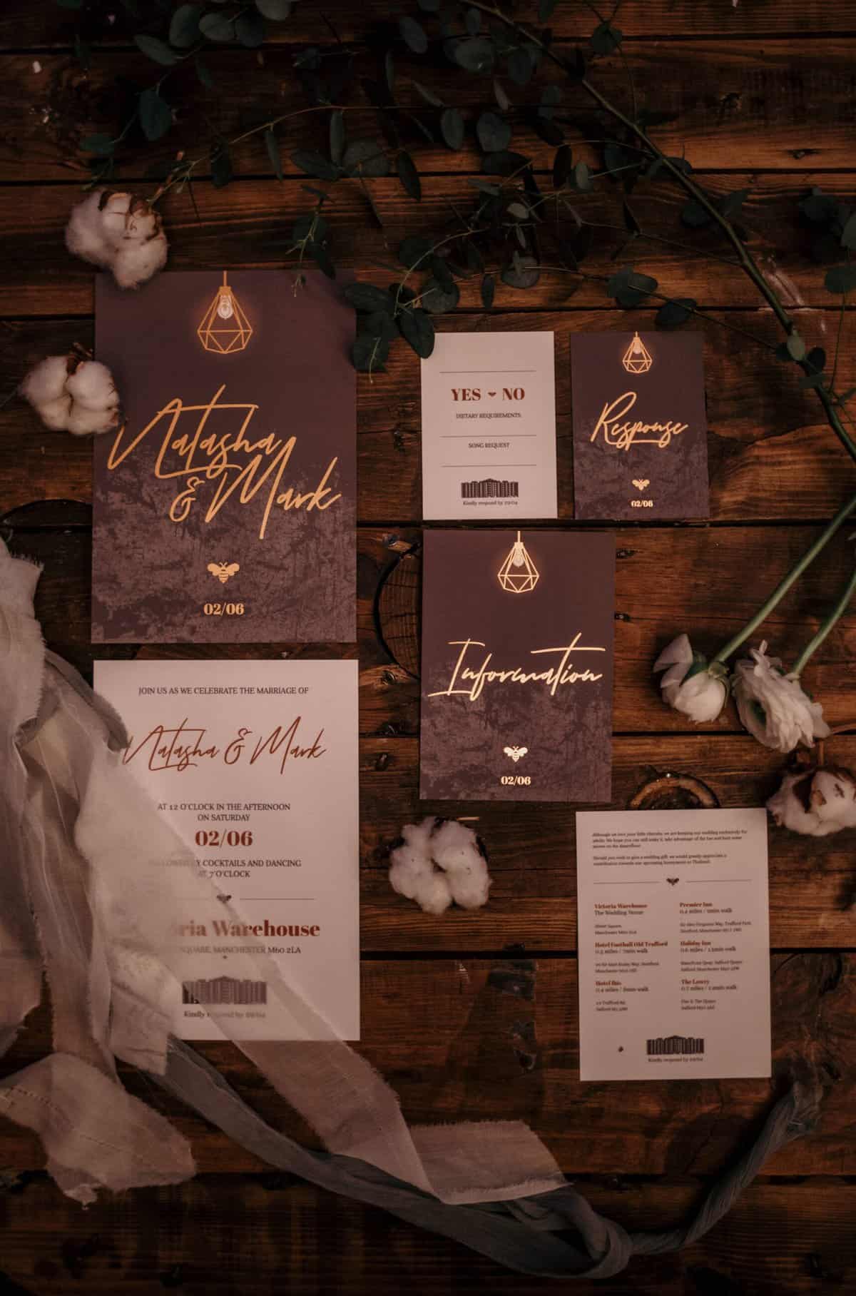 wedding stationery