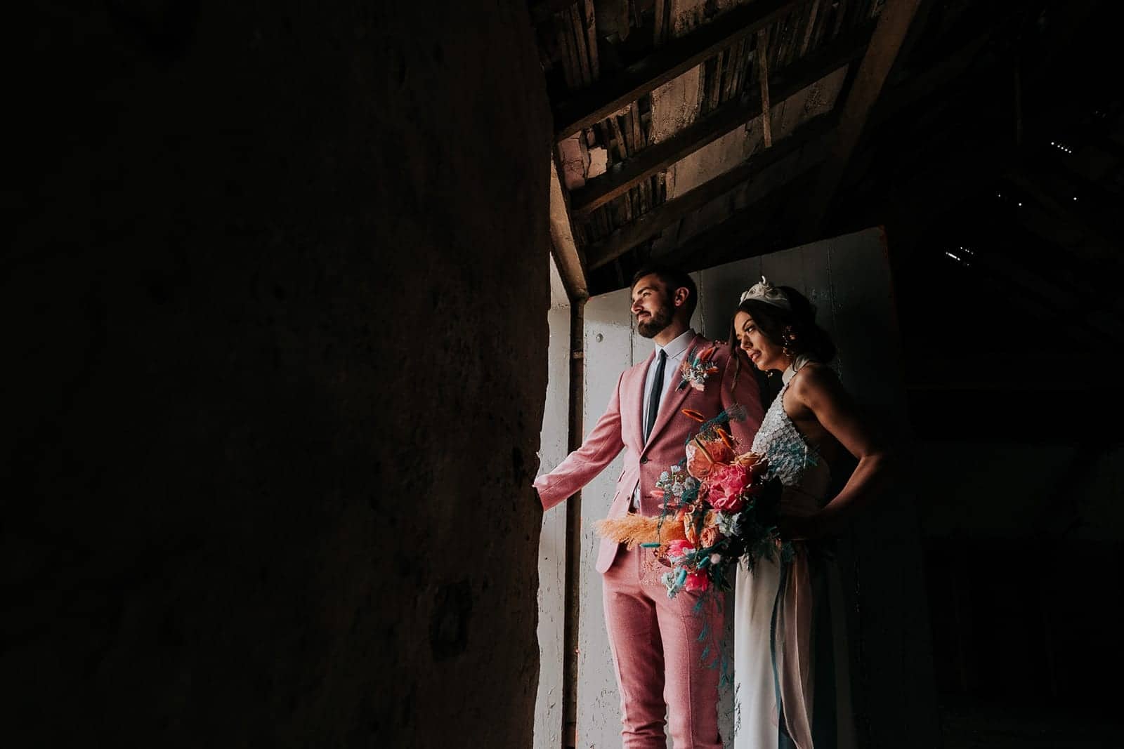 industrial wedding barn