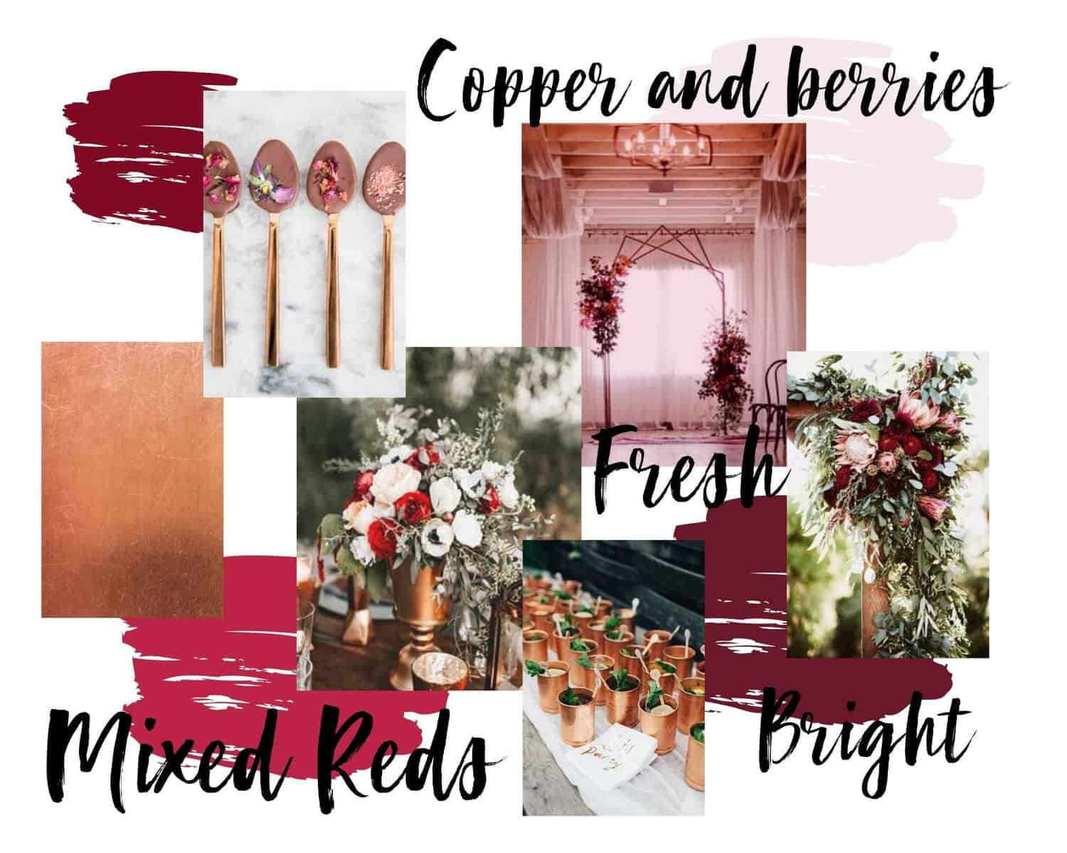 Copper spring wedding ideas