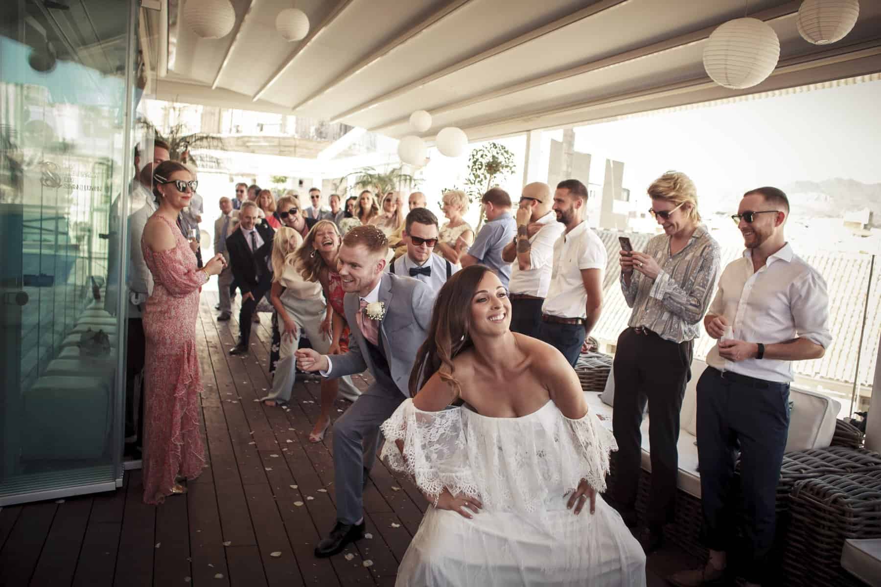 flash mob wedding