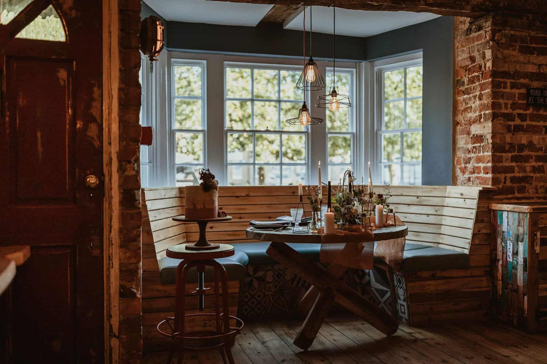 wedding table for two