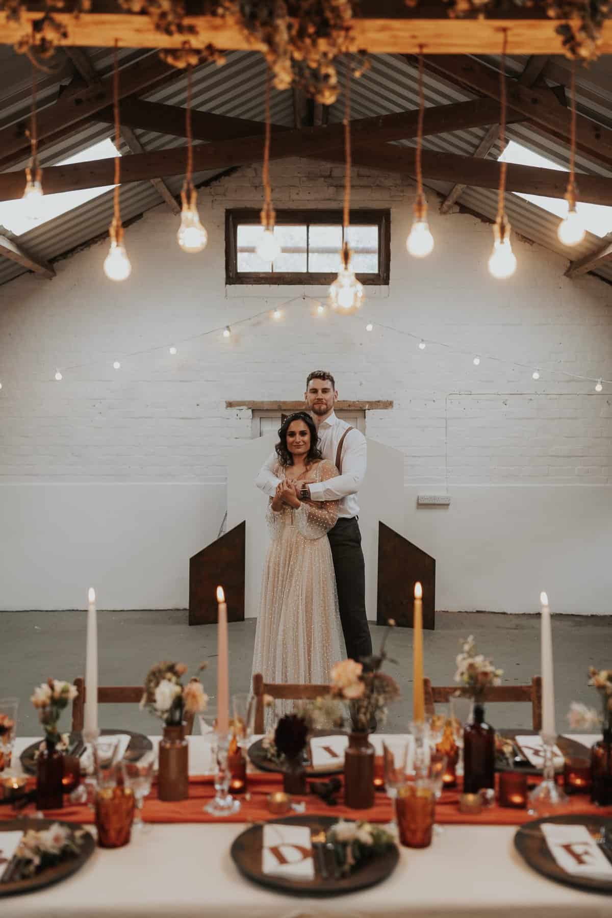 industrial wedding barn