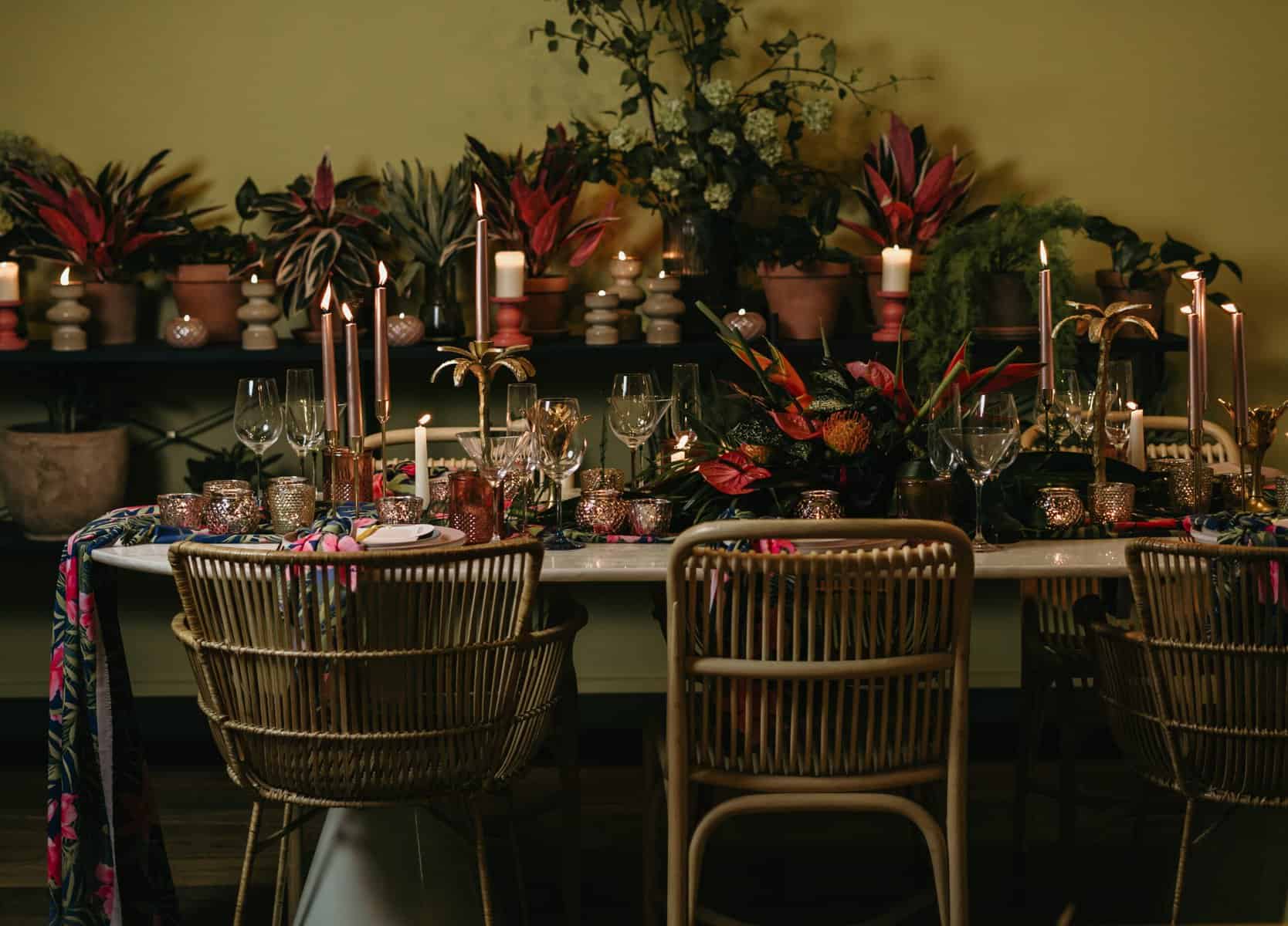 wedding table details