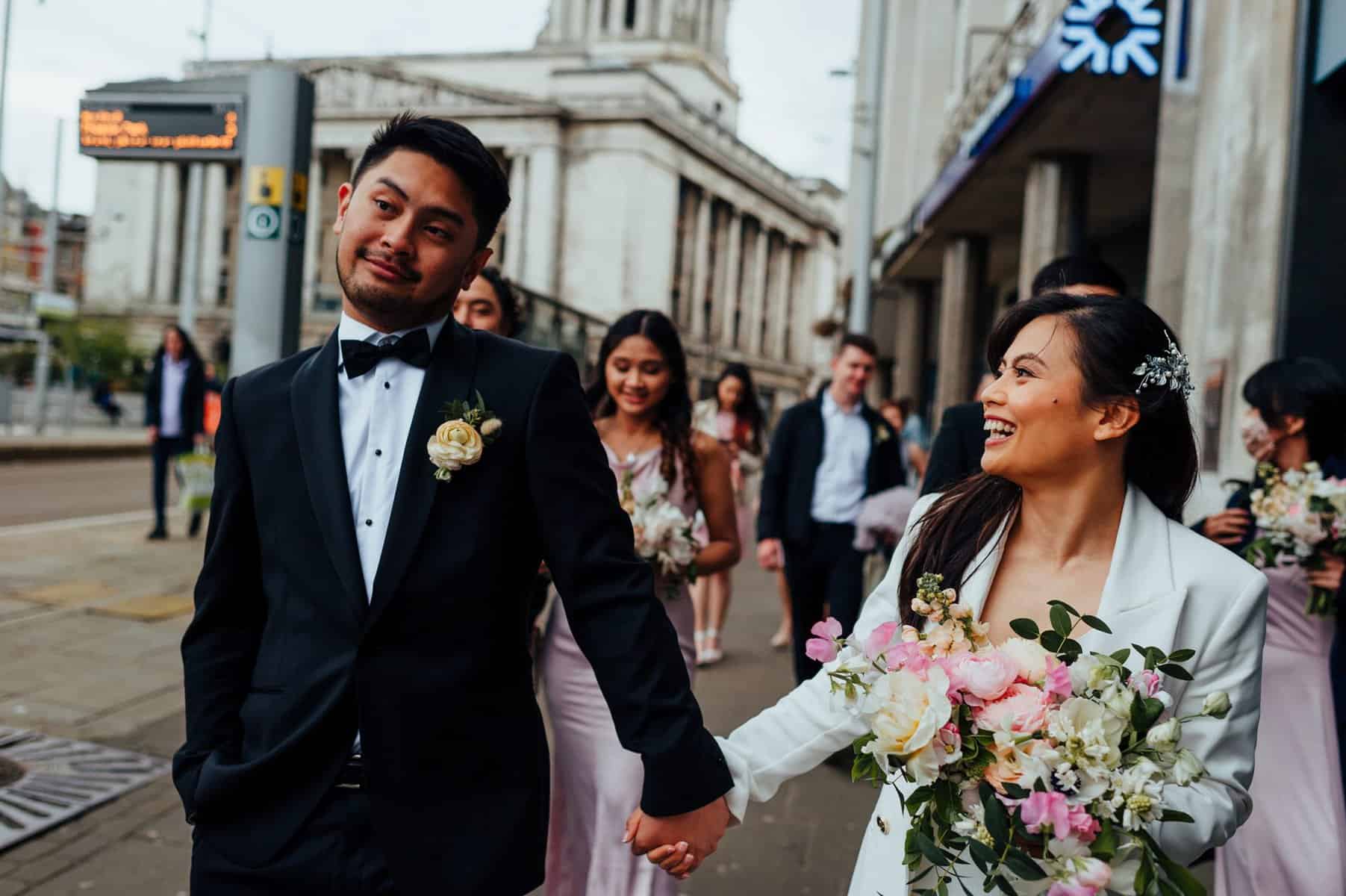 nottingham city centre wedding photos