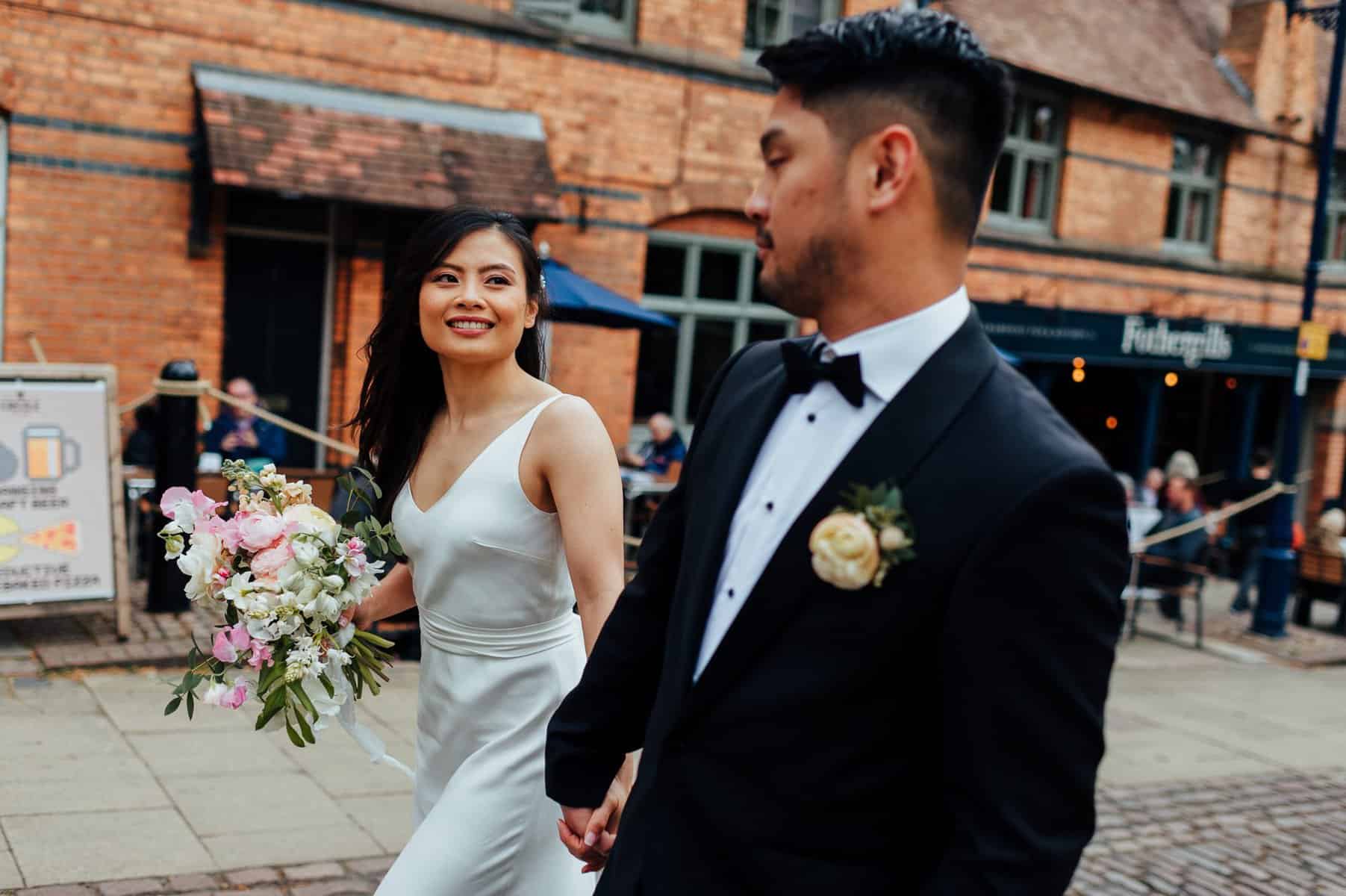 nottingham city centre wedding photos