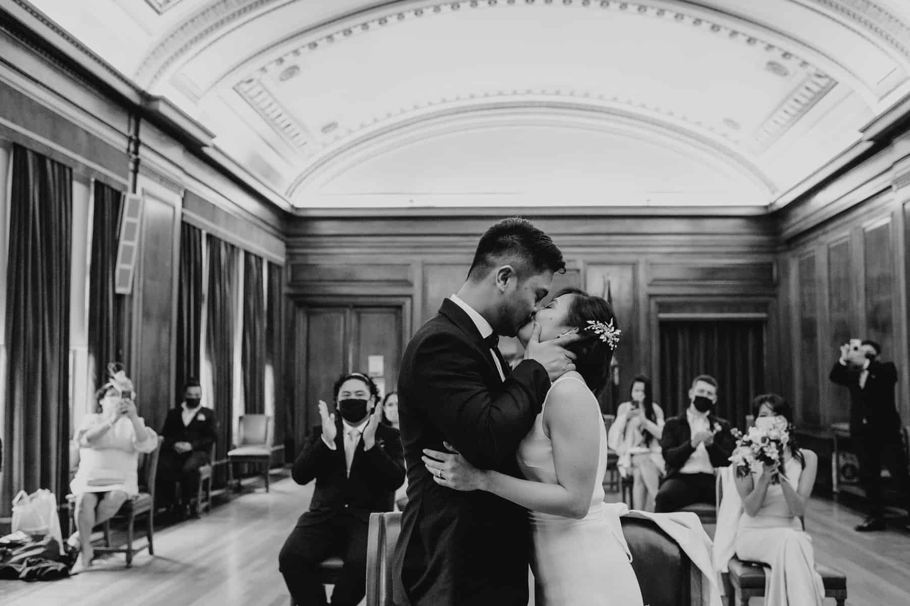 image of the wedding ceremony - the council house