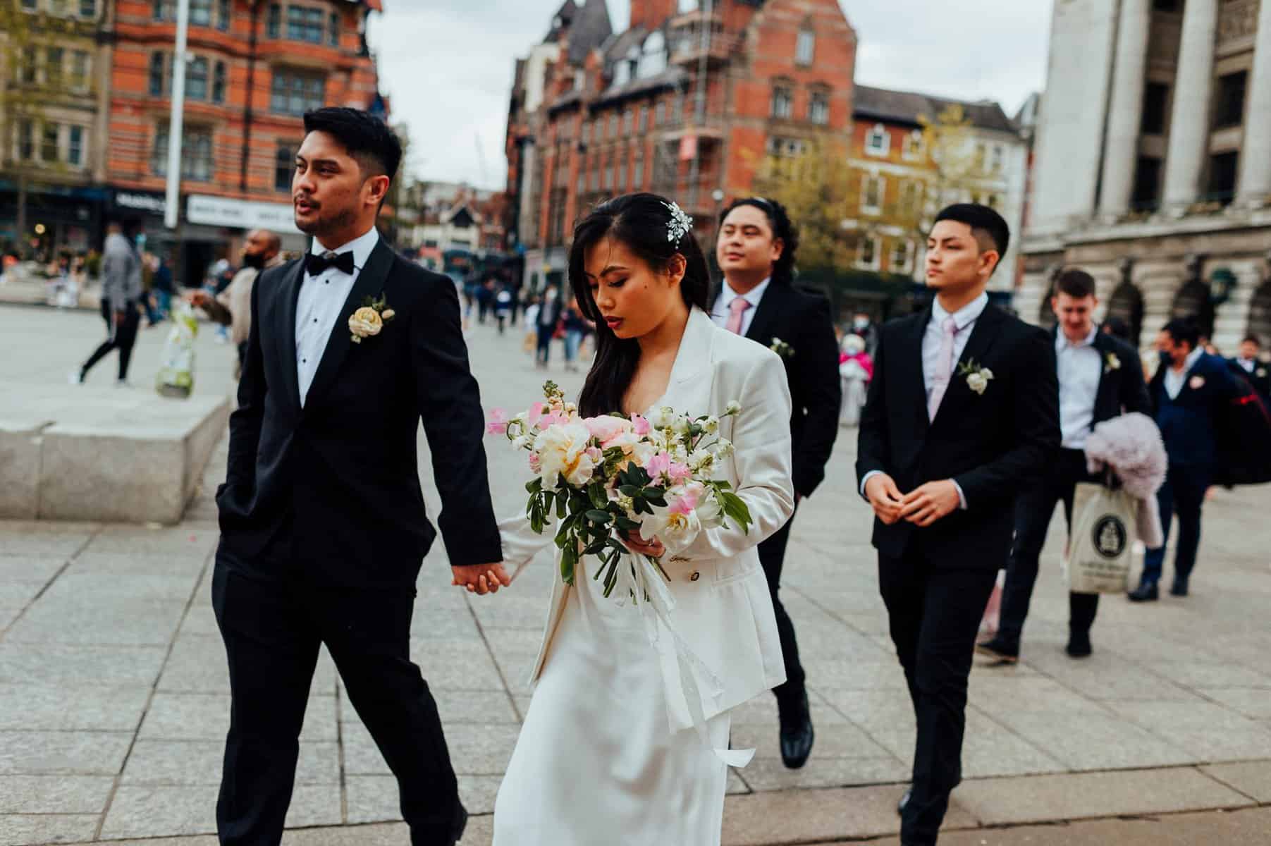 nottingham city centre wedding photos