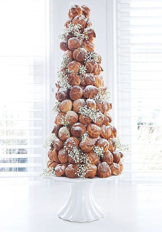 croquembouche wedding cake