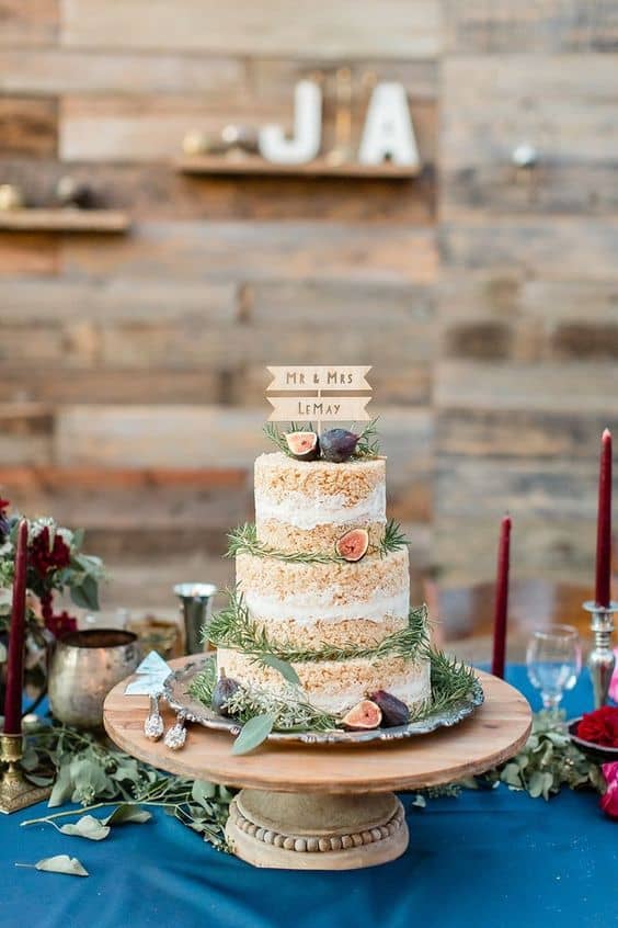 rice krispie non trad weddin cake