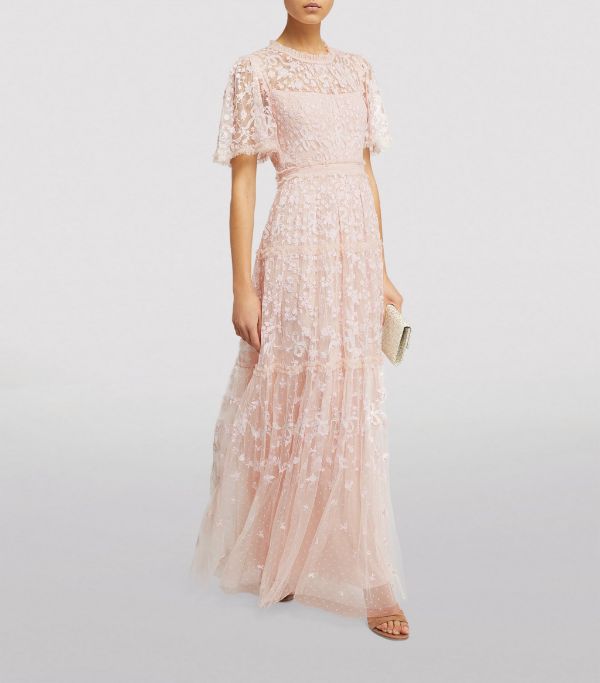 needle and thread pink dress