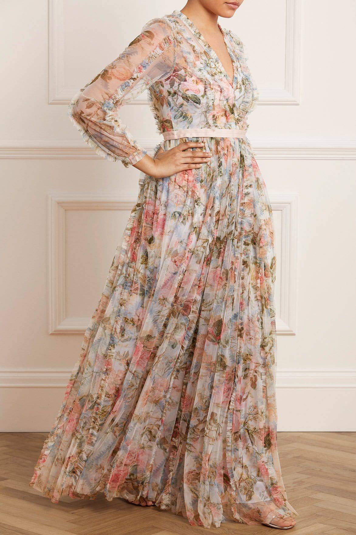 needle and thread dress - floral maxi