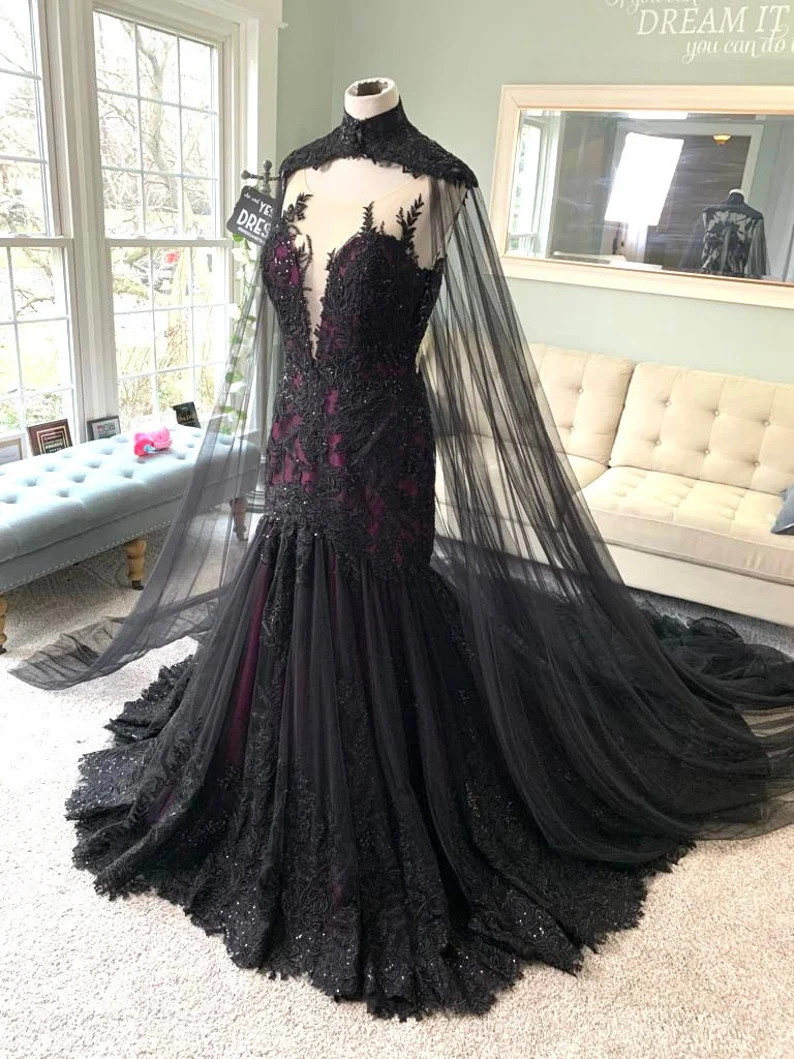 Enchanting Elegance: Explore the Drama of Gothic Wedding Dresses