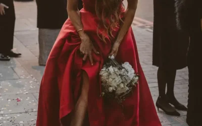 The Best Red Wedding Dress for the Bold Bride – Plus Styling Guide