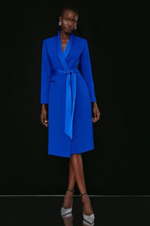 tuxedo cobalt blue dress