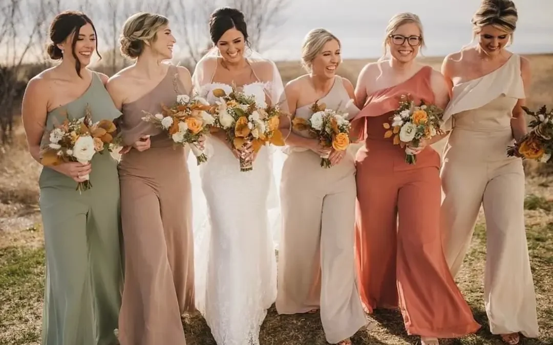 Bridesmaid Jumpsuits Your Party Will Love! Plus Styling Guide.