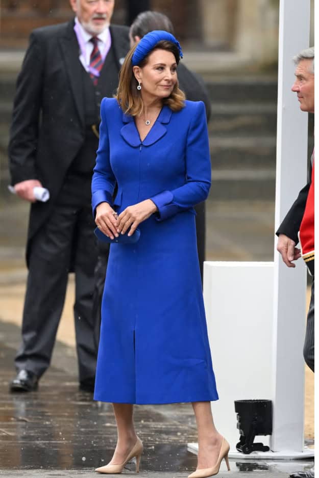 Carole Middleton at Charles Coronation