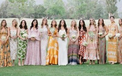 Floral Bridesmaid dresses for a blooming beautiful bridal party