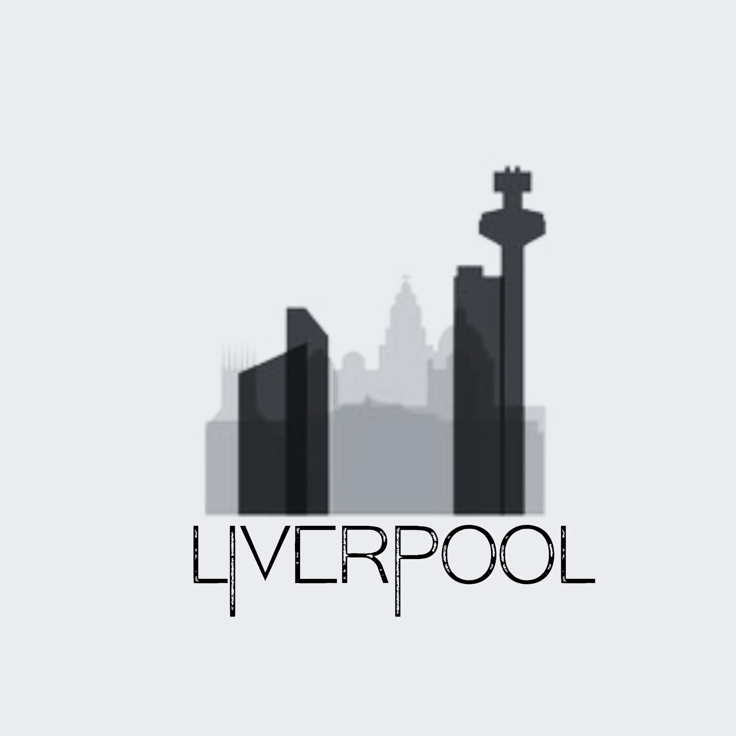 Liverpool city skyline