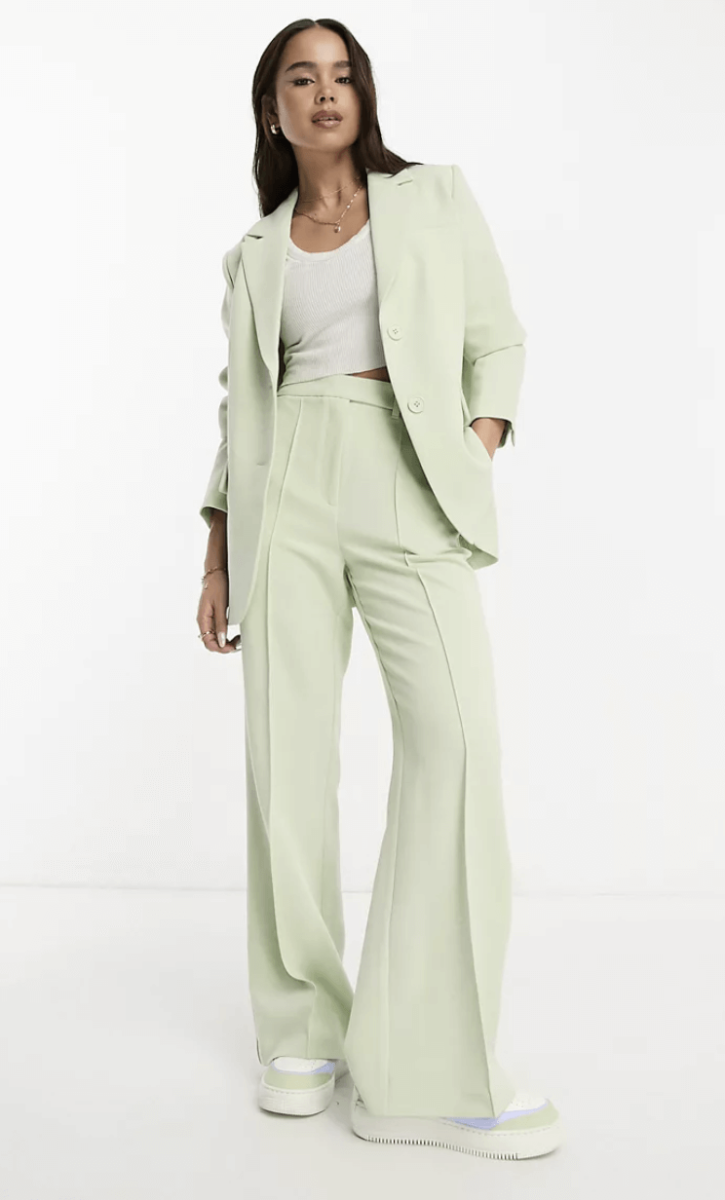 sage green mother of the bride suit