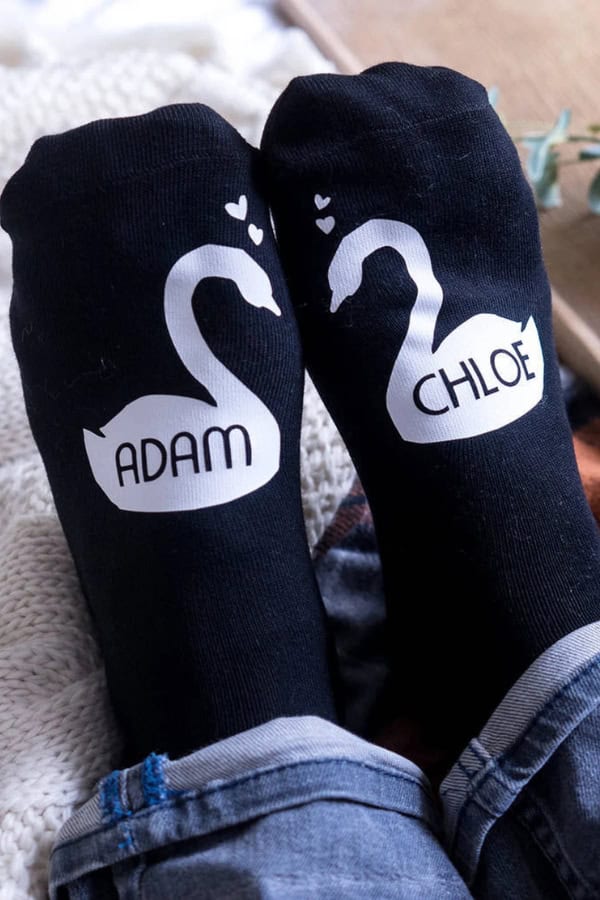 swan socks 