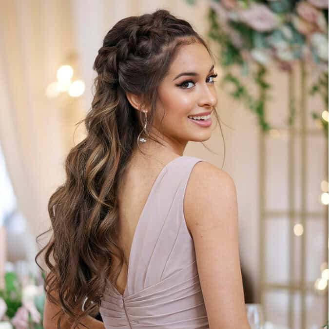 11 Stunning Half Up Hairstyles for Bridesmaids