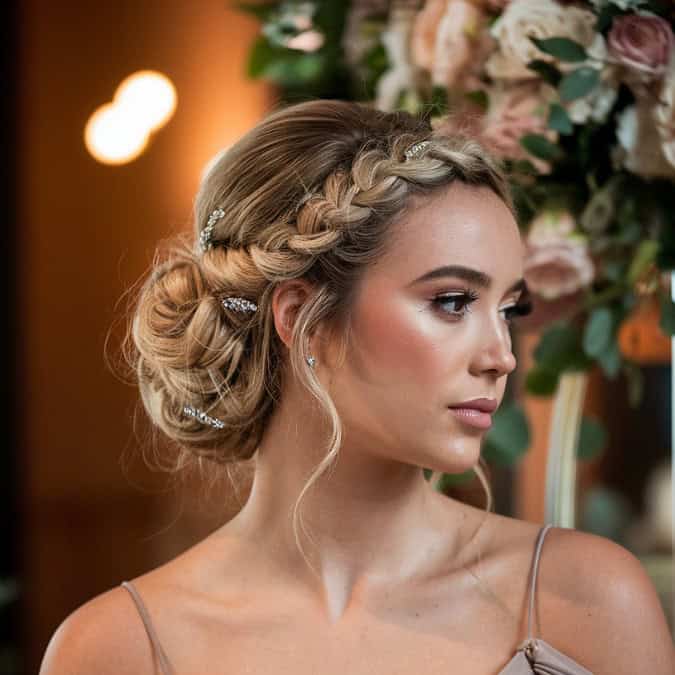 15 Stunning Updo Hairstyles for Bridesmaids