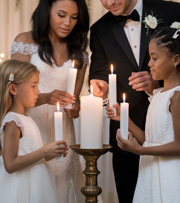 Blended Family Unity Wedding Ceremony Ideas