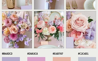 From Pastels to Earthy Tones: 7 Trending Spring Wedding Color schemes for 2025